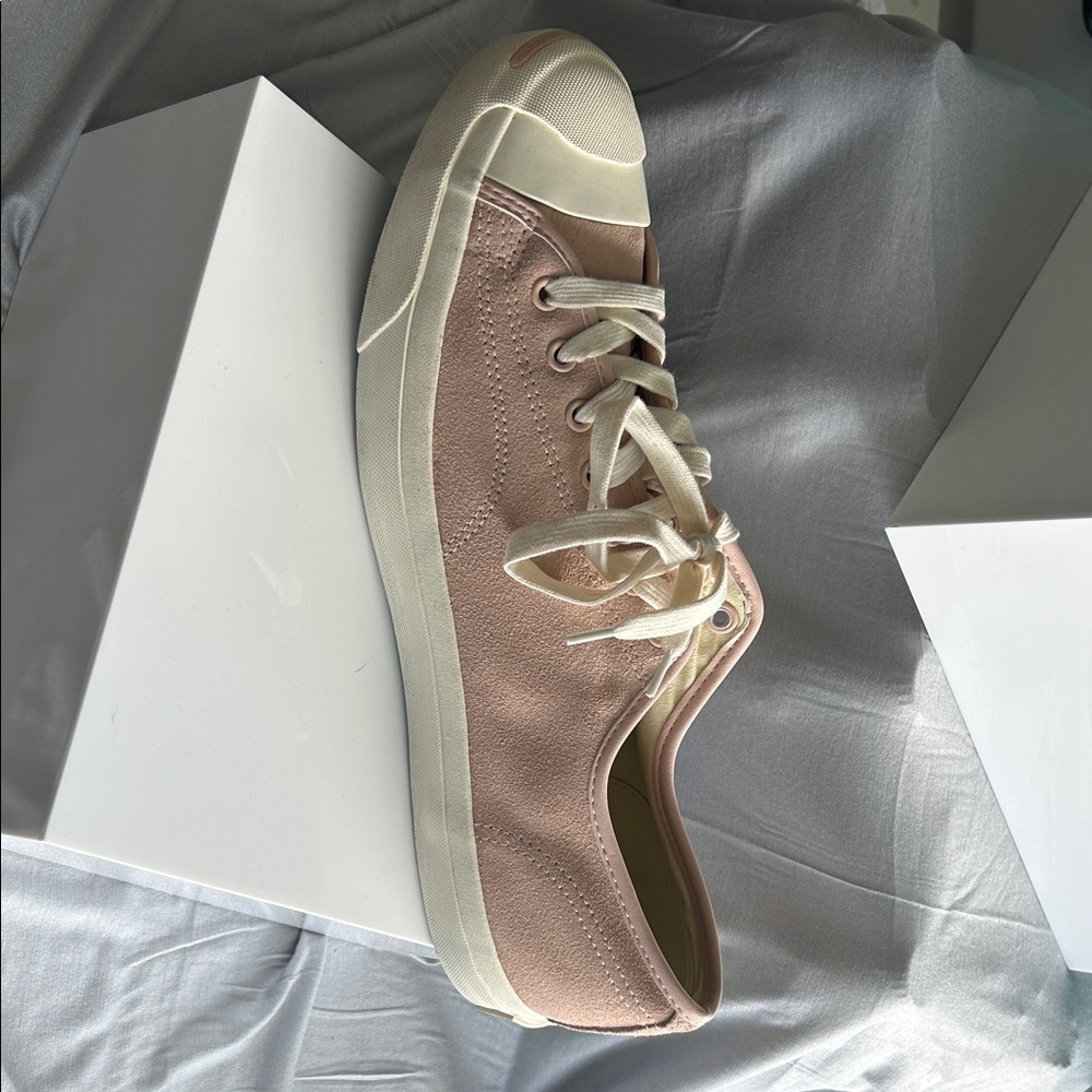 Converse Men's Pink leather Athletic Shoes